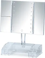 WENKO 24095100 WENKO Kosmetikspiegel beleuchtet Fanano weiß
