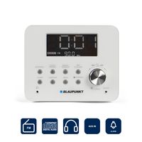 Blaupunkt CDR 10 UKW Radiowecker mit CD, AMS, Uhrenradio mit dimmbares Display, Dual-Alarm, Schlummerfunktion