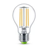 Philips LED Lampe ersetzt 40 W, E27 Standardform A60, klar, warmweiß, 485 Lumen, nicht dimmbar, 1er Pack