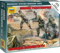 Zvezda 1:72 WWII Deutsche Fallschirmjäger