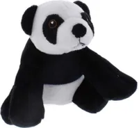 Plyšová panda čierna/biela - cca 15 cm
