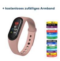 OLED Bluetooth Smartwatch V11 Pulsuhr Leinen Armband IP68 wasserdicht iOS Huawei 
