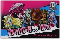 Monster High Stickeralbum beglittert, 21 x 14 cm, 16 Seiten