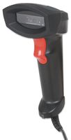 Manhattan CCD Barcodescanner für Industrieanwendungen - 500 mm Scanreichweite - robustes Gehäuse - USB - Schutzklasse IP54 - Tragbares Barcodelesegerät - 1D - CCD - Code 11,Code 128,Code 32,Code 39,Code 93,GS1-128 (UCC/EAN-128),JAN - 50 cm