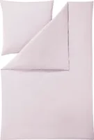 Estella Atelier - Mako-Interlock-Jersey Bettwäsche Takoma Farbe rosenholz 80x80