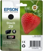 Epson C13T29814020 29 Tintenpatrone schwarz Blister Radio Frequency, 175 Seiten, Inhalt 5,3 ml für Expression Home XP-330 Series 430 Series