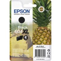 Epson 604XL - 8,9 ml - XL - czarny - oryginał - blister z RF / dźwiękowym sygnałem alarmowym