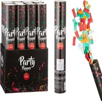 XL Party Popper Party Pop Konfettikanone Konfetti Shooter 40 cm -12 Stück