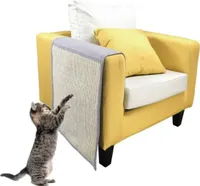 Katzen Kratzmatte Kratzschutz Sofa - Sisal Kratzteppich 130 x 45 cm für Katze