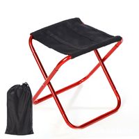 Tragbarer Klappstuhl Hocker MiniStühle höhenverstellbar Camping Angeln Chair DHL 