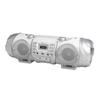 Boombox, Cd, Dab+, Biely\Strieborný