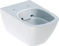Geberit Smyle Square Wand-WC Tiefspüler geschlossene Form, Rimfree, weiß