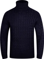 SOULSTAR Herren Strickpullover S2RECIFE Herren Grobstrick Pulli Rollkragen Rolli Winterpullover