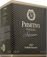 Soprano Primitivo Puglia IGT - Italienischer Rotwein 5,0L BIB