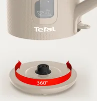 Tefal KO2M0B10 Morning Wasserkocher 1,7 Liter Fair Grey