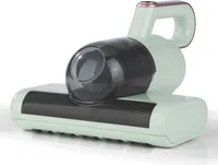 MAXXMEE Milben-Handstaubsauger mit Puls-Rolle - Starke Saugkraft von ca. 10 Kpa - mint
