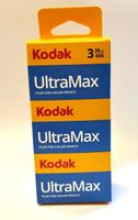 Kodak Ultra Max 400 135/36 Kleinbildfilm 3er Pack