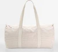 Westford Mill Striped Organic Bavlna Barrel Bag