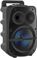 auvisio Partylautsprecher PMA-950.k PA-Partyanlage Bluetooth MP3 USB SD KaraokeAudio HiFi Mikrofon Bassbox Feier Musikbox Subwoofer Karaokemaschine Bluetooth