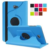 Ochranný kryt pro Samsung Galaxy Tab A SM-T580 SM-T585 10,1" Smart Slim Case Book Cover Stand Flip (světle modrý)