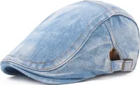 Herren-Baskenmütze Jeans – Blau KP16097