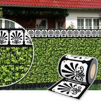 PVC Sichtschutzmatte 35m 65m Sichtschutzfolie Sichtschutz Zaun Garten Matten &