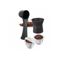 GEFU Kaffeekapseln-Set Conscio, anthrazit/silber, 8-teilig (1 Set)