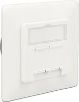 Delock Netzwerk Anschlussdose Unterputz 2 Port Cat.6A LSA (86195)