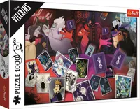 TREFL Puzzle Disney-Bösewichte: Nur gute Karten 1000 Stück