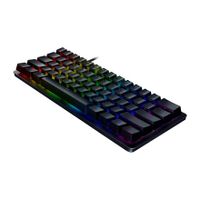 Razer Huntsman Mini 60%, Gaming-Tastatur, Opto-Mechanisch, Russisch, Schwarz, Kabelgebunden