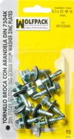 Schraubenbohrer 5,5x25-8 mm. (10 Stück)