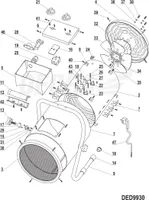 Motor Yzf48213H 5/25W 1300/1550Rpm