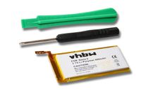 vhbw Li-Polymer Akku 400mAh (3.7V) kompatibel mit MP3 Player Ipod Nano 5 A1320 Ersatz für Apple 616-0467.