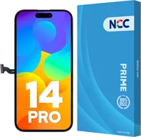 OEM InCell FHD Display Touchscreen Bildschirm Schwarz für iPhone 14 Pro (mit IC Ersatz) & Werkzeug