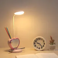 Schreibtischlampe Tischlampe LED Tischleuchte Farbmodi verstellbar, Wiederaufladbar