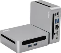NINKEAR N4 Mini-PC Kompakter Desktop-PC mit AMD Ryzen™ 5 4600H, 16 GB RAM und 512 GB SSD