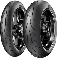 Paar Motorradreifen Metzeler 120/70-17 (58W) + 180/55-17 (73W) Sportec M9 Rr