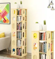 360Home 360° drehbares Bücherregal Kinderbuchregal  Regal Klein 【BR639J】