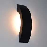 LED Außenleuchte Außenwandleuchte IP54 schwarz 9W Wandlampe Wandleuchte up&down Außenlampe Lampe 1352 wandaußenleuchte