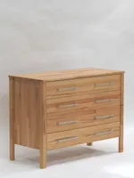 Schukastenkommode Kernbuche geölt Kommmode - (2158)