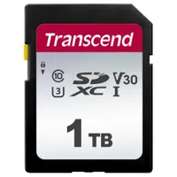 Transcend SDXC 300S          1TB Class 10 UHS-I U3 V30