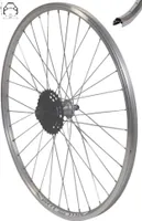 REDONDO 27,5 Zoll Hinterrad Laufrad Felge Shimano T3000 Silber + 8 fach Kassette