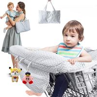 Schutzhülle Einkaufswagen Baby Sitz Abdeckungs Sitzbezug Sicherheit Universal DE 