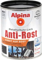 Alpina Metallschutz-Lack Hammerschlag 750 ml schwarz