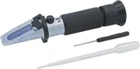 Refraktometer für Wein, 0-140° Oechsle, mit Pipette und Einstellwerkzeug (Set)