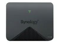 Synology MR2200AC - Wi-Fi 5 (802.11ac) - Dual-Band (2,4 GHz/5 GHz) - Eingebauter Ethernet-Anschluss - Schwarz - Tabletop-Router
