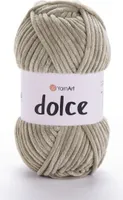 YarnArt Dolce Wolle, Pluschgarn, 100% Polyester, 120m/100g, Zarte Grünen Schattierungen