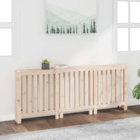 Cloris Designermöbel Heizkörperverkleidung 210x21x85 cm Massivholz Kiefer 2024 Neu