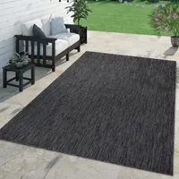 TT Home Teppich Für Outdoor Küchenteppich Balkon Terrasse Unifarbenes Design Modern Größe 160x220 cm