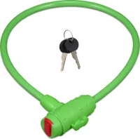 relaxdays Fahrradschloss für Kinder